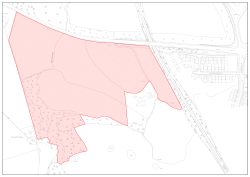 Tir i’r De o Heol Llantrisant (Rhan o Safle D)