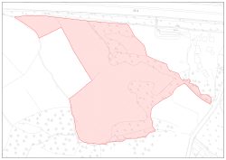 Tir i’r De o draffordd yr M4, i’r Gorllewin o Rudry Road, Llys-faen