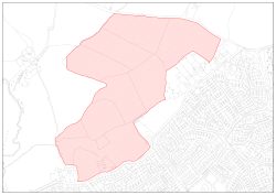 Tir i’r gogledd o Tŷ-Draw Road