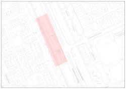 Tir i’r gogledd o Sgwâr Loudon